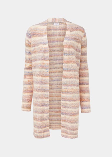 Multicoloured Yarn Cardigan