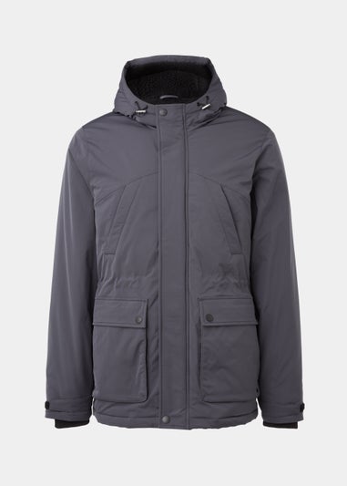 Lincoln Grey Parka Coat