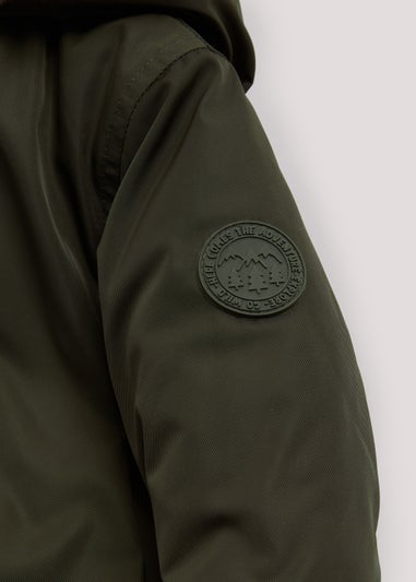 Boys Khaki Heritage Parka Coat (9mths-6yrs)