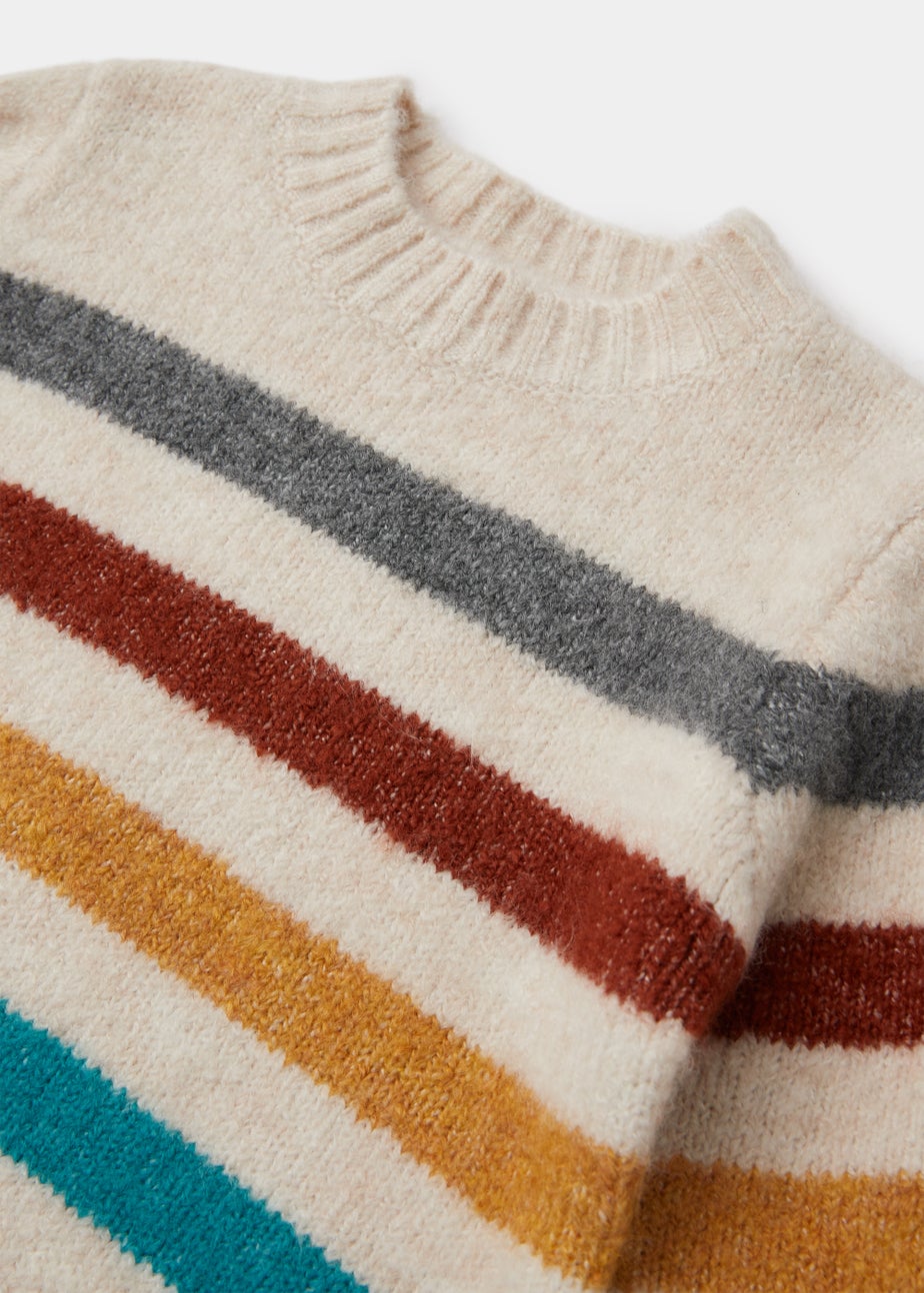 Boys Multcoloured Chunky Knitted Jumper (9mths-6yrs)