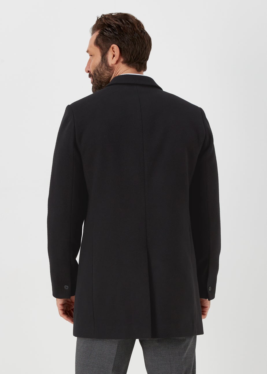 Taylor & Wright Black Overcoat