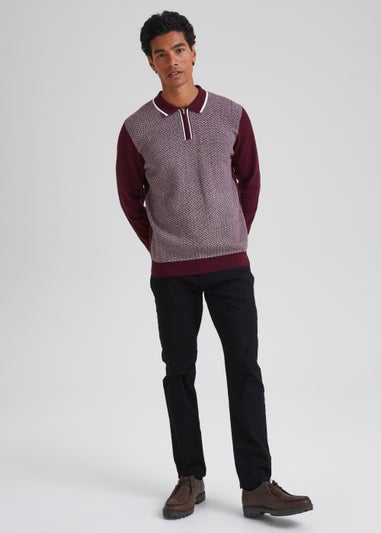 Black Stretch Slim Fit Jeans