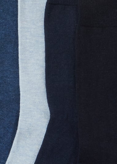 7 Pack Blue Socks