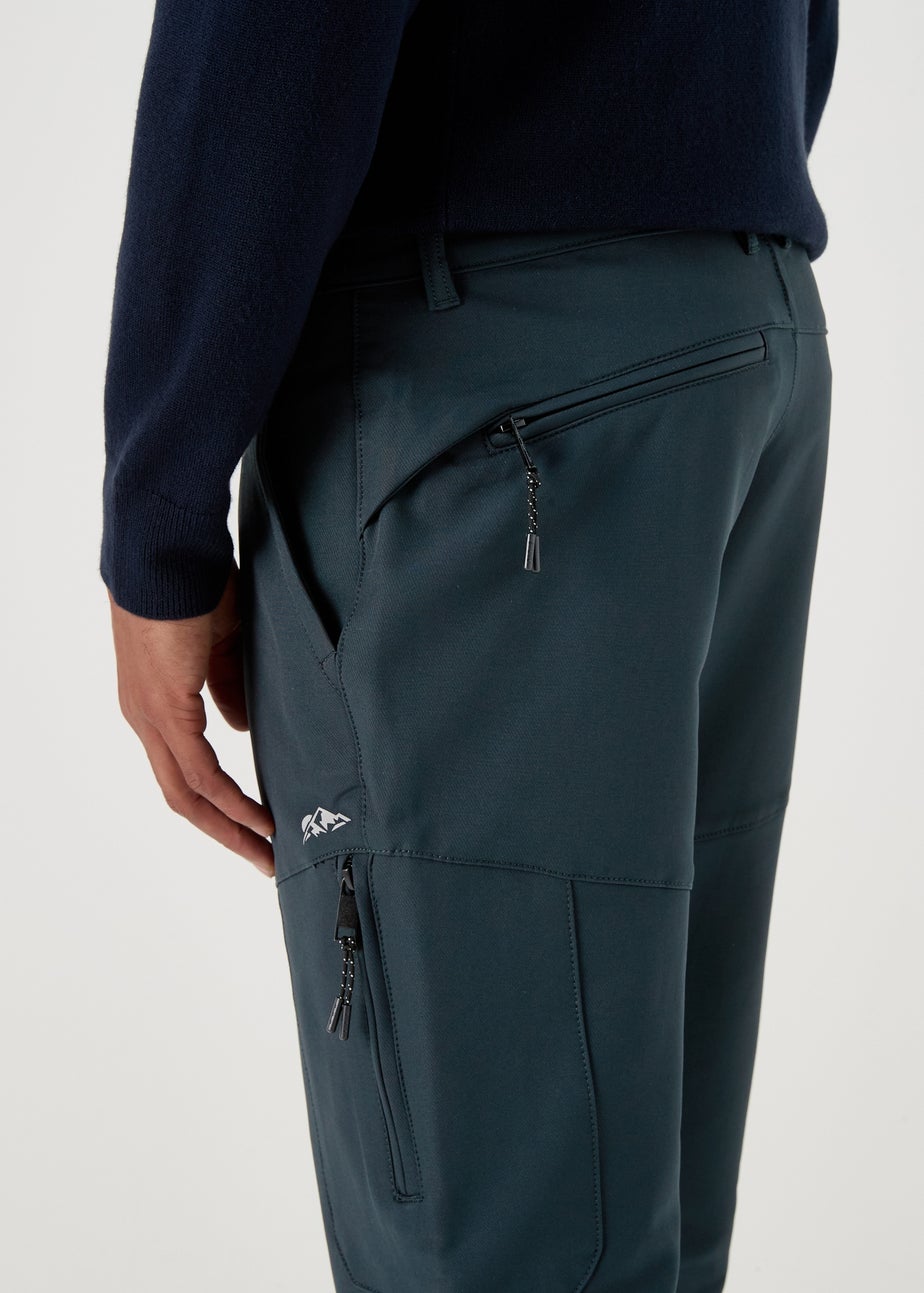Teal Fleece Lined Trek Trousers