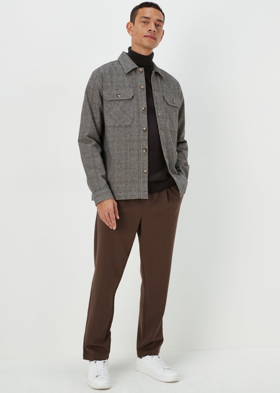 Black Roll Neck Jumper