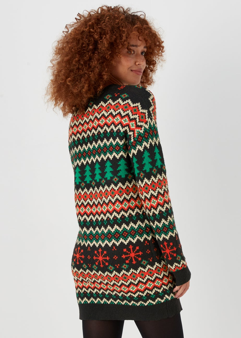 Black Christmas Tunic Dress