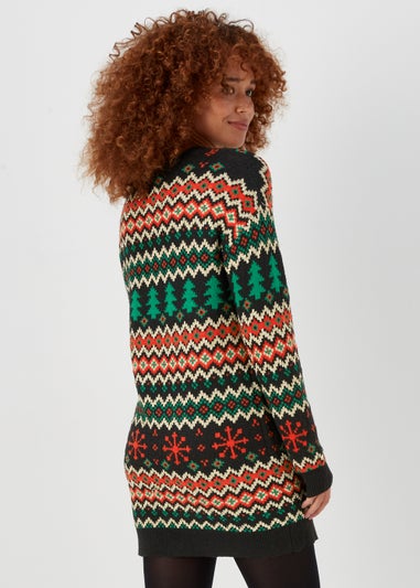 Black Christmas Tunic Dress