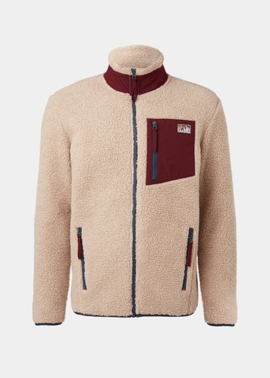 Stone Woven Pocket Fleece