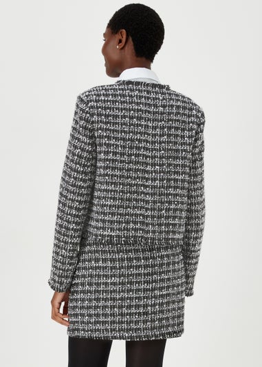 Et Vous Black Short Boucle Blazer