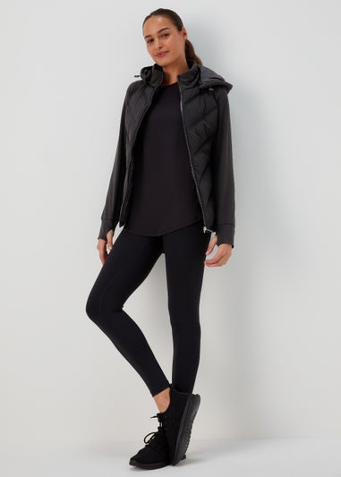 Souluxe Black Gym Sports Coat