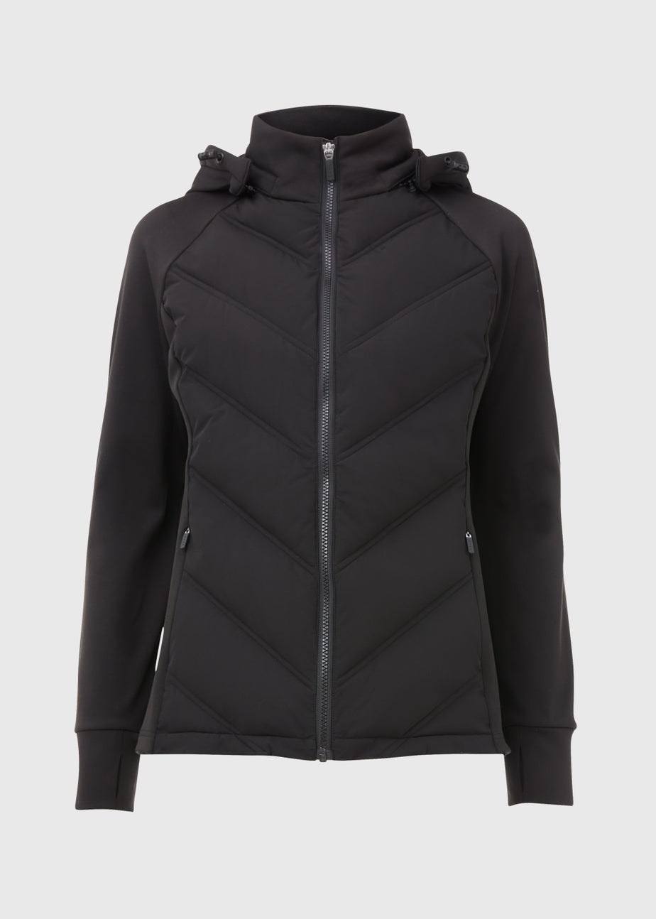 Souluxe Black Gym Sports Coat