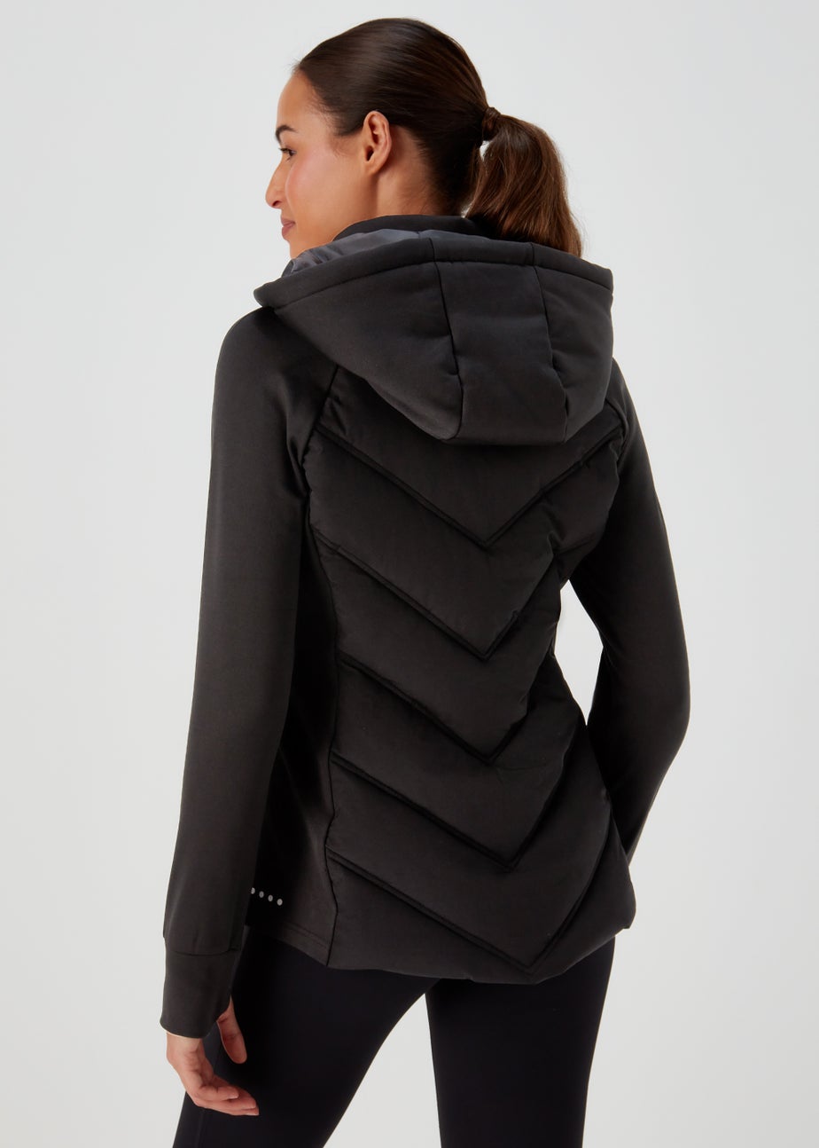 Souluxe Black Gym Sports Coat