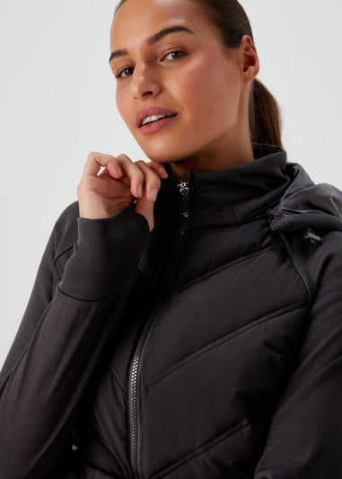 Souluxe Black Gym Sports Coat