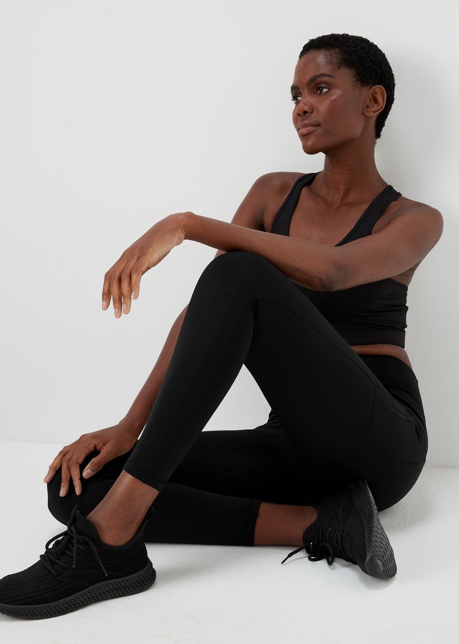 Souluxe Black Fleece Lined Sport Leggings