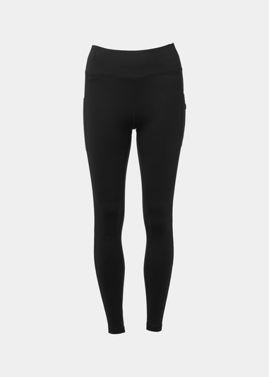 Souluxe Black Fleece Lined Sport Leggings