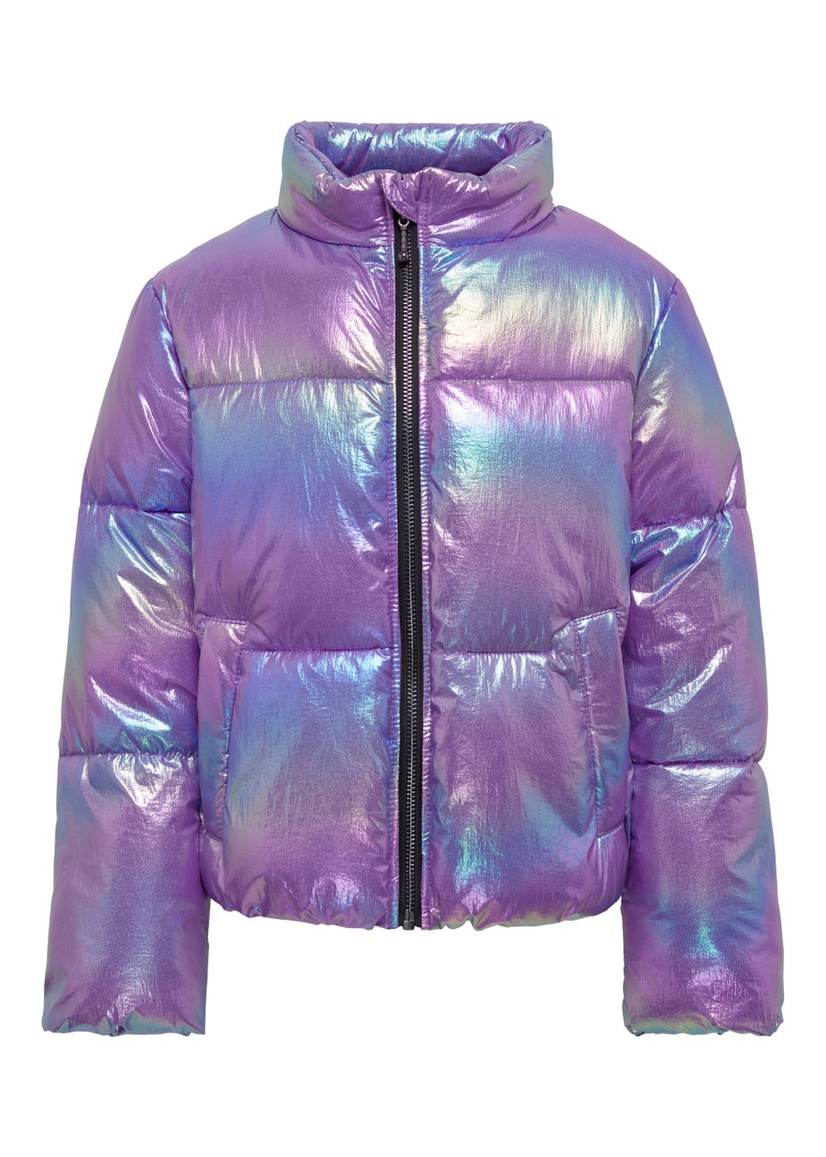 ONLY Girls Metallic Puffer Jacket (6-14yrs)