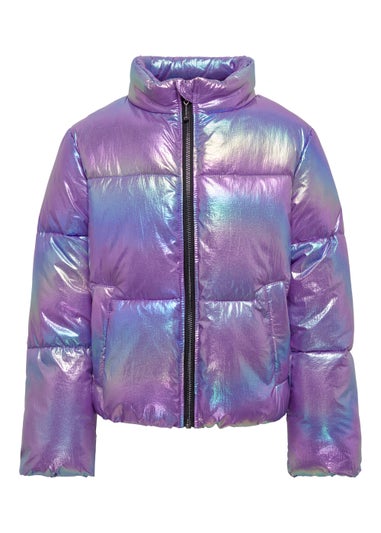 ONLY Girls Metallic Puffer Jacket (6-14yrs)