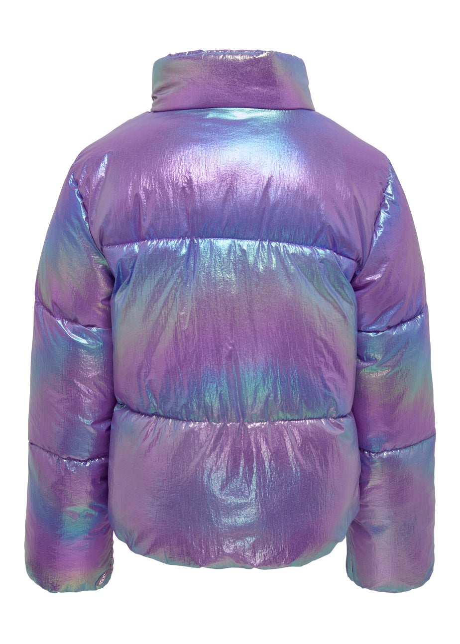 ONLY Girls Metallic Puffer Jacket (6-14yrs)