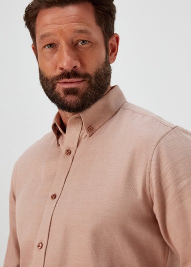 Taylor & Wright Stone Textured Long Sleeve Shirt