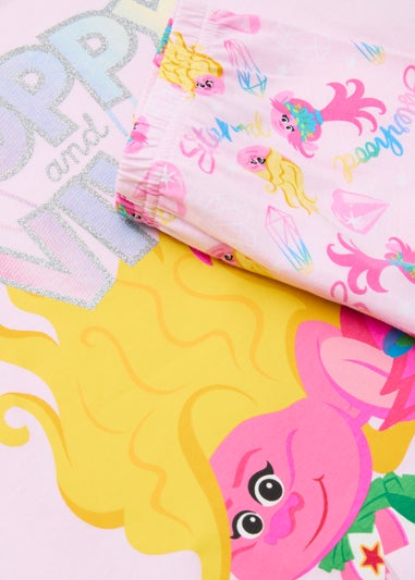 Kids Pink Trolls Poppy & Viva Pyjama Set (4-9yrs)