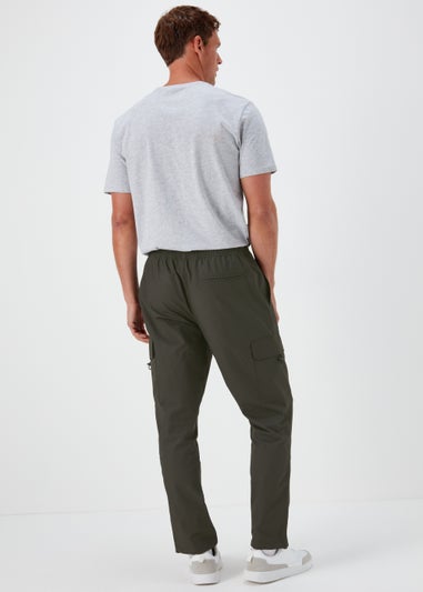 Khaki Ripstop Cargo Trousers