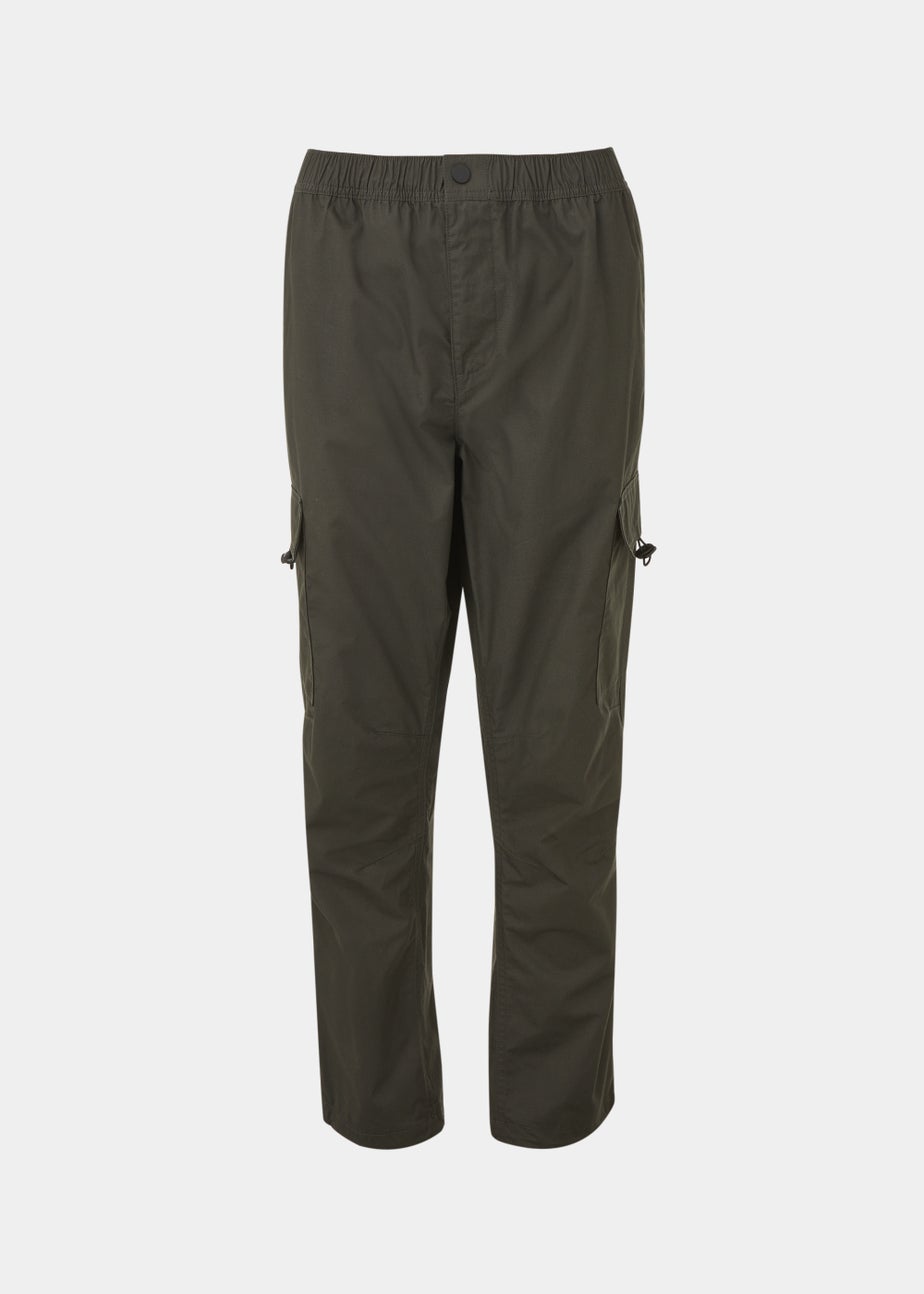 Khaki Ripstop Cargo Trousers