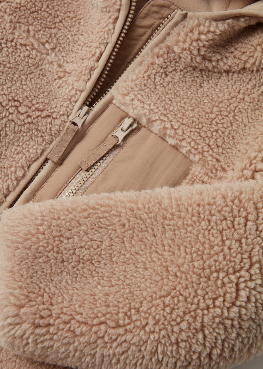 Girls Tan Borg Jacket (4-13yrs)