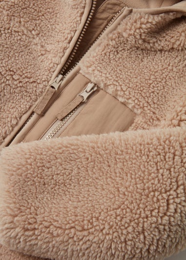 Girls Tan Borg Jacket (4-13yrs)