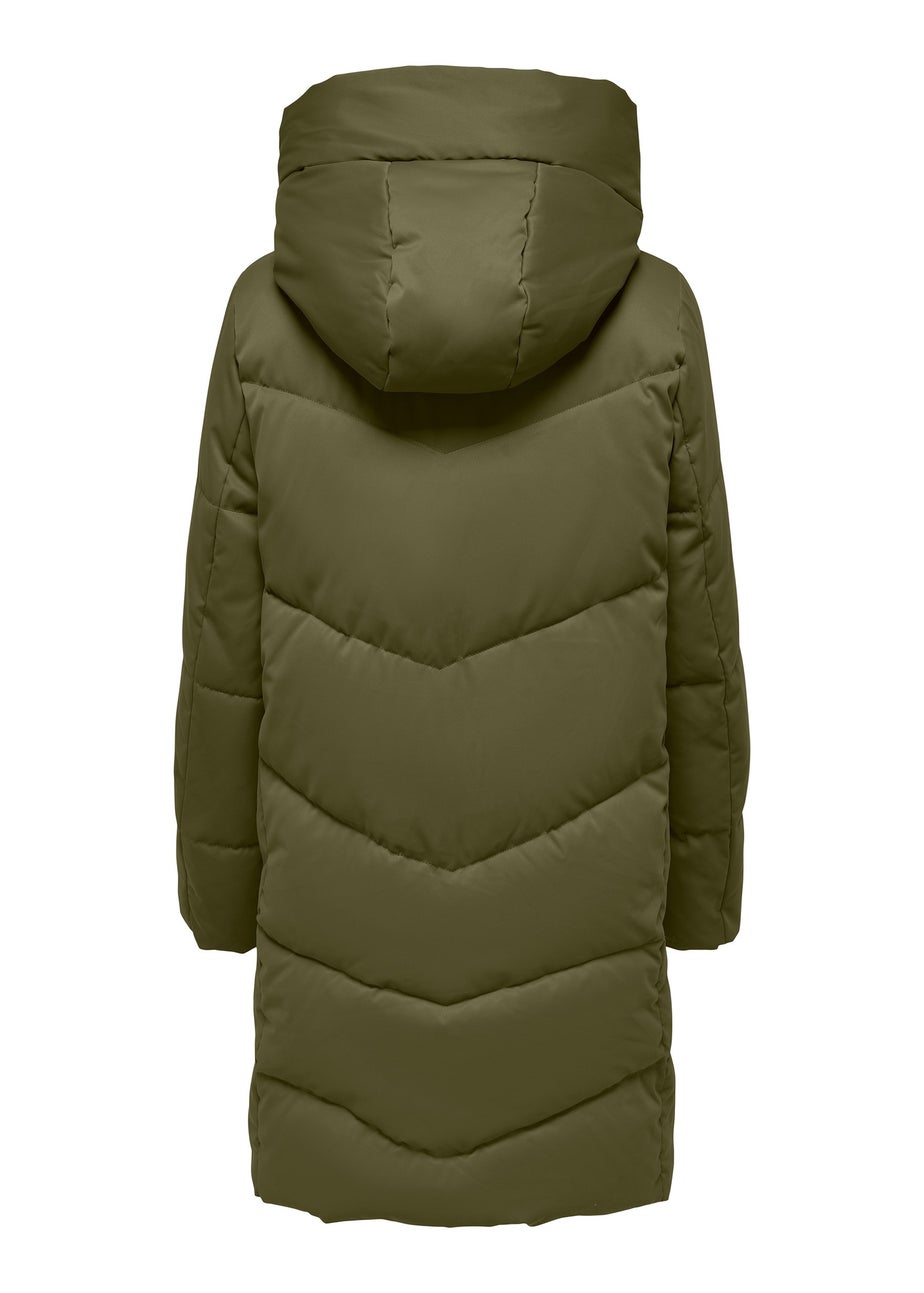 JDY Mustang Olive Padded Jacket