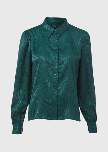 JDY Diffi Green Long Sleeve Shirt