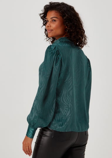 JDY Diffi Green Long Sleeve Shirt