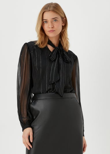 JDY Cody Black Bow Top