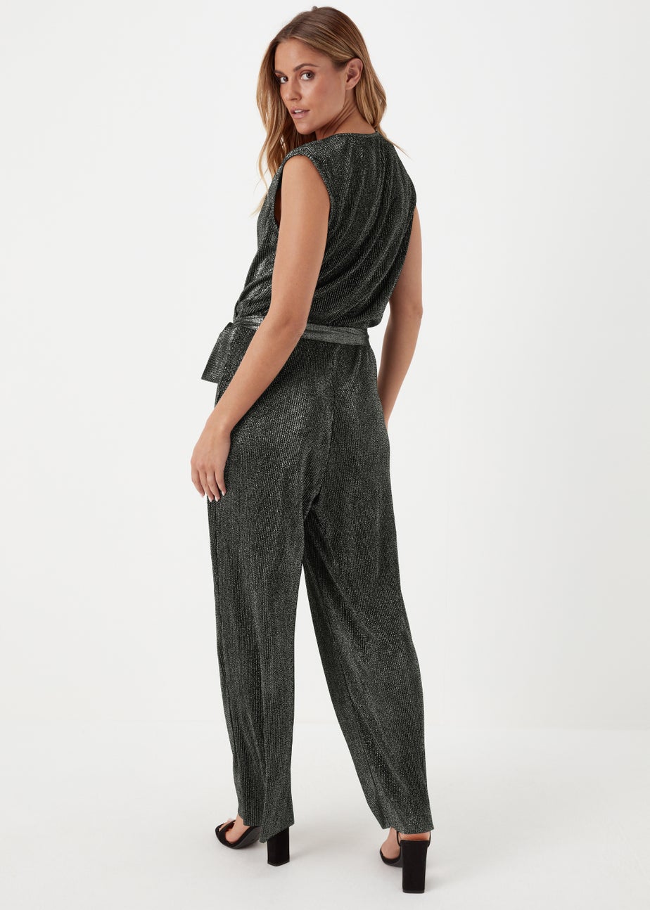 JDY Vilma Black Glitter Jumpsuit