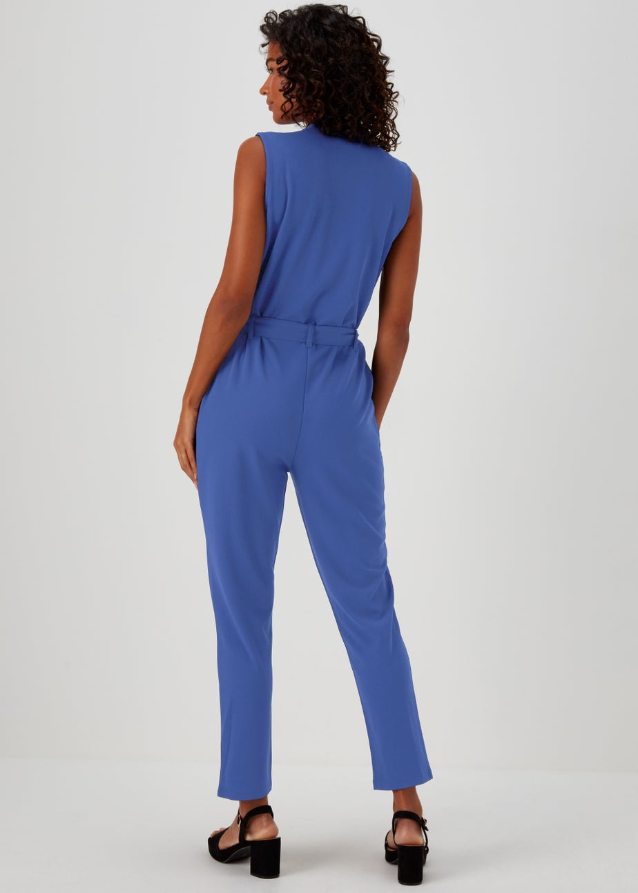 JDY Blue Sleeveless Jumpsuit