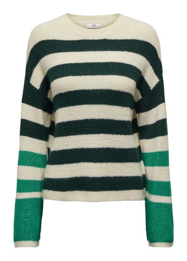 JDY Drea Green Knitted Jumper