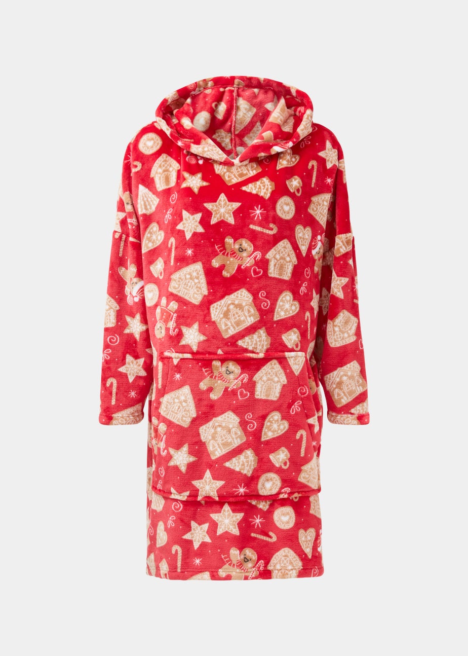 Red Gingerbread Snuggle Hoodie