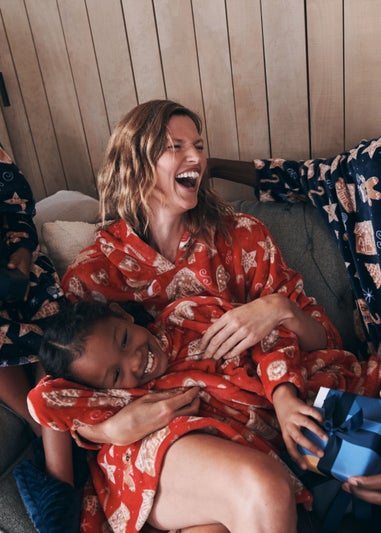 Red Gingerbread Snuggle Hoodie