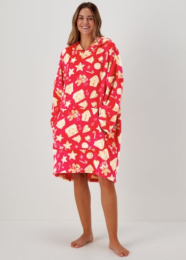 Red Gingerbread Snuggle Hoodie