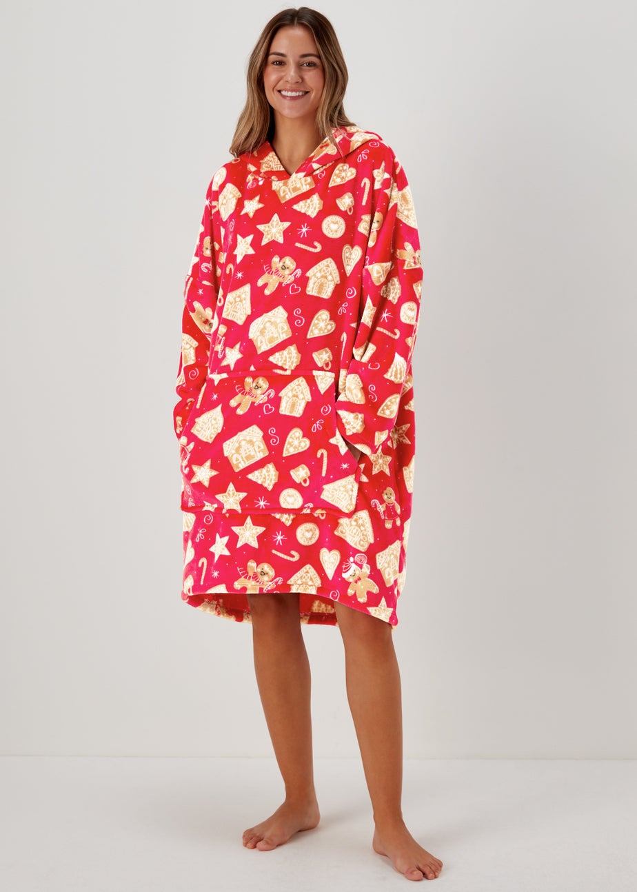 Red Gingerbread Snuggle Hoodie