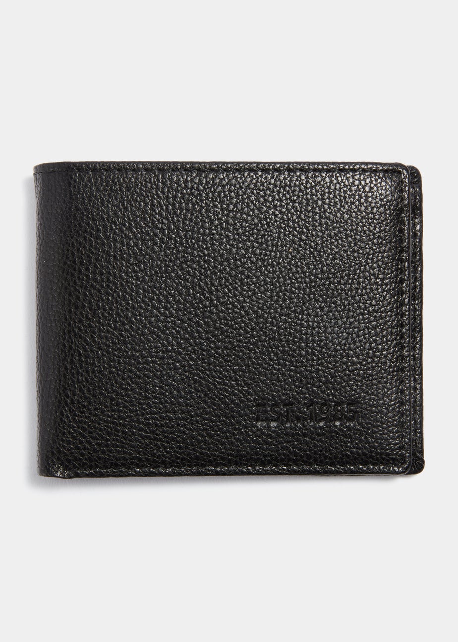 Black PU Wallet