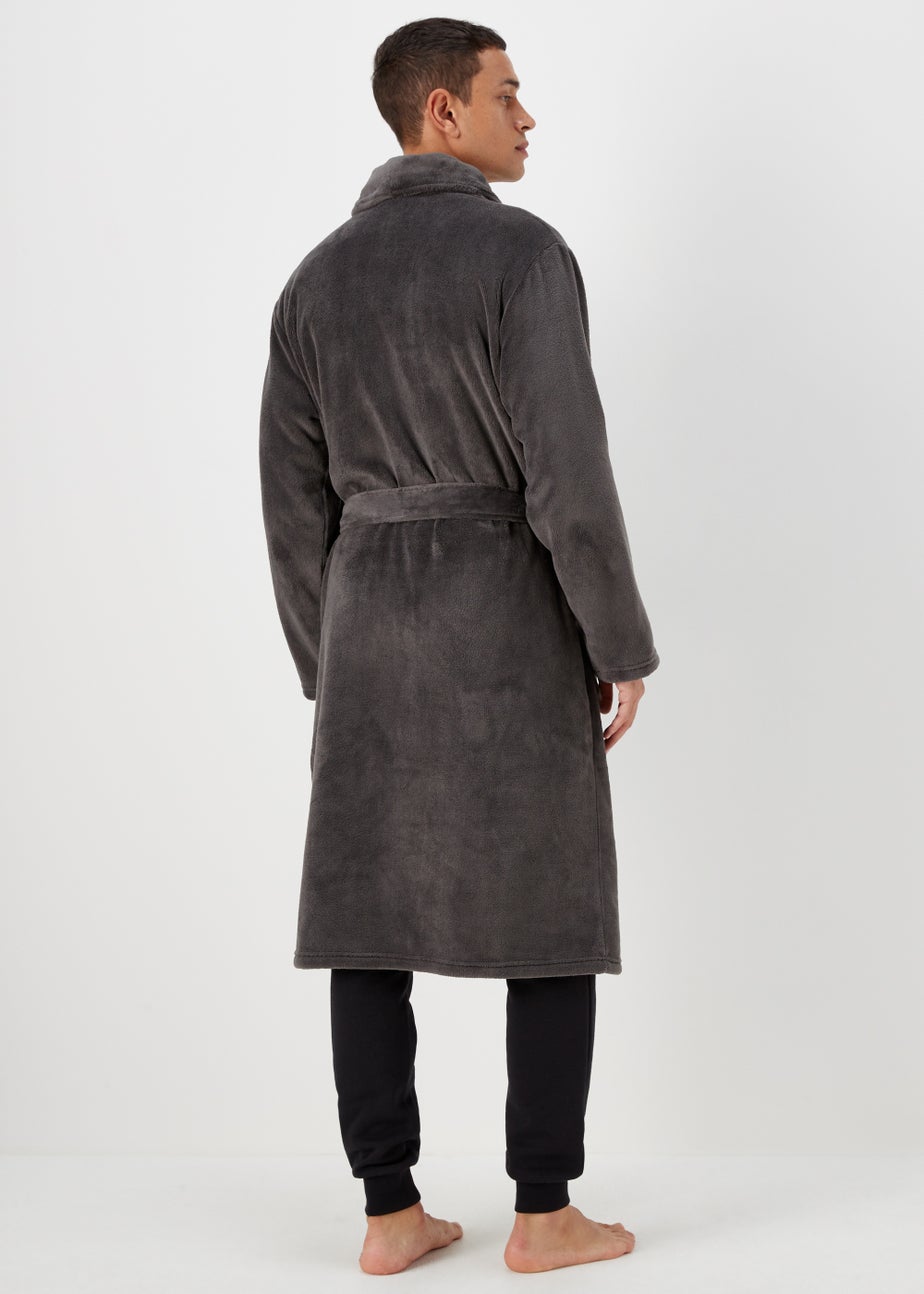 Grey Marvel Dressing Gown