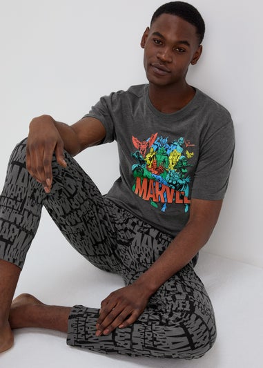 Grey Marvel Pyjama Set