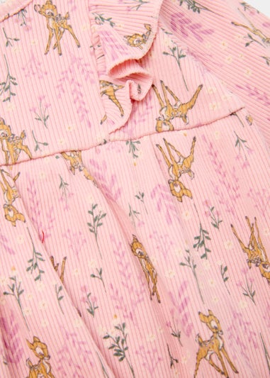 Kids Pink Disney Bambi Romper & Headband Set (Newborn-12mths)