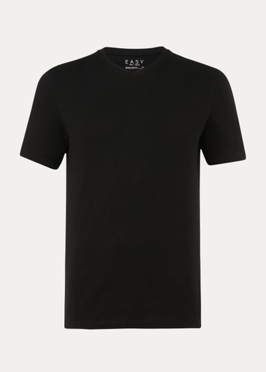 Black Essential V-Neck T-Shirt