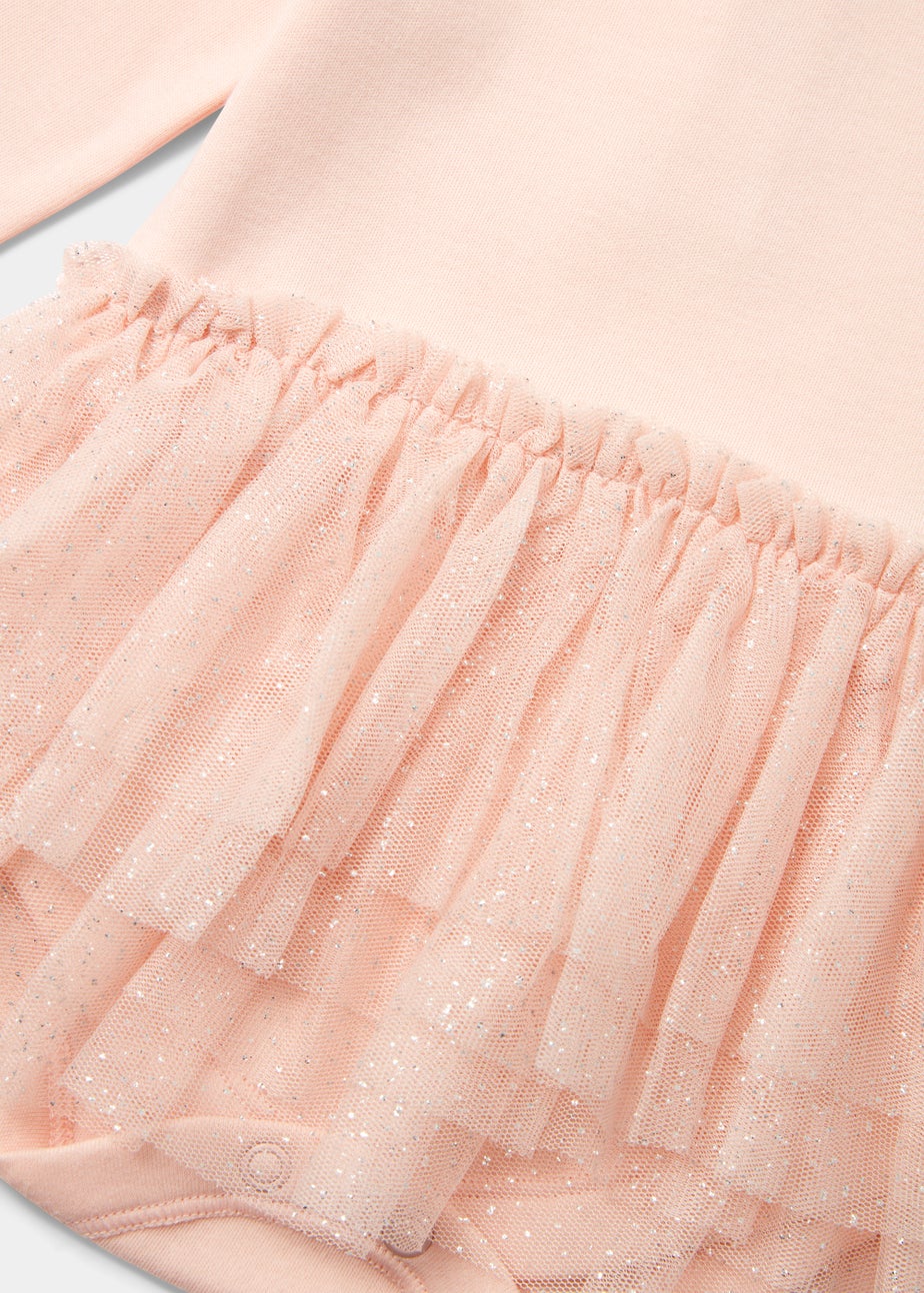 Baby Pink Tutu Dress (Newborn-18mths)