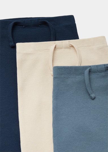 Baby 3 Pack Waffle Leggings (Newborn-23mths)