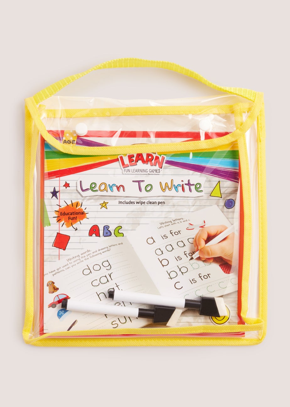Kids 2 in 1 Learn Skills Pack (19.5cm x 19.5cm x 2cm)
