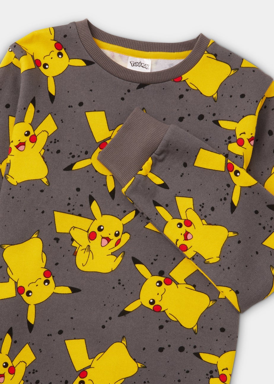 Kids Grey Pokémon Sweatshirt (5-12yrs)
