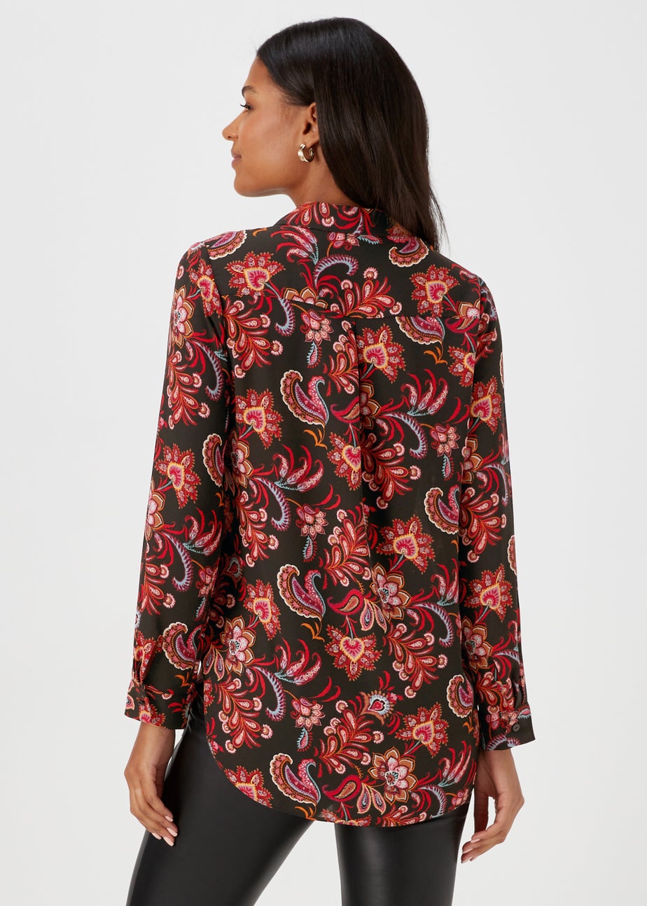 Multicoloured Paisley Print Shirt