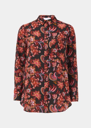 Multicoloured Paisley Print Shirt